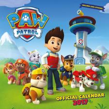 Paw Patrol 2017 Square Calendar with Stickers